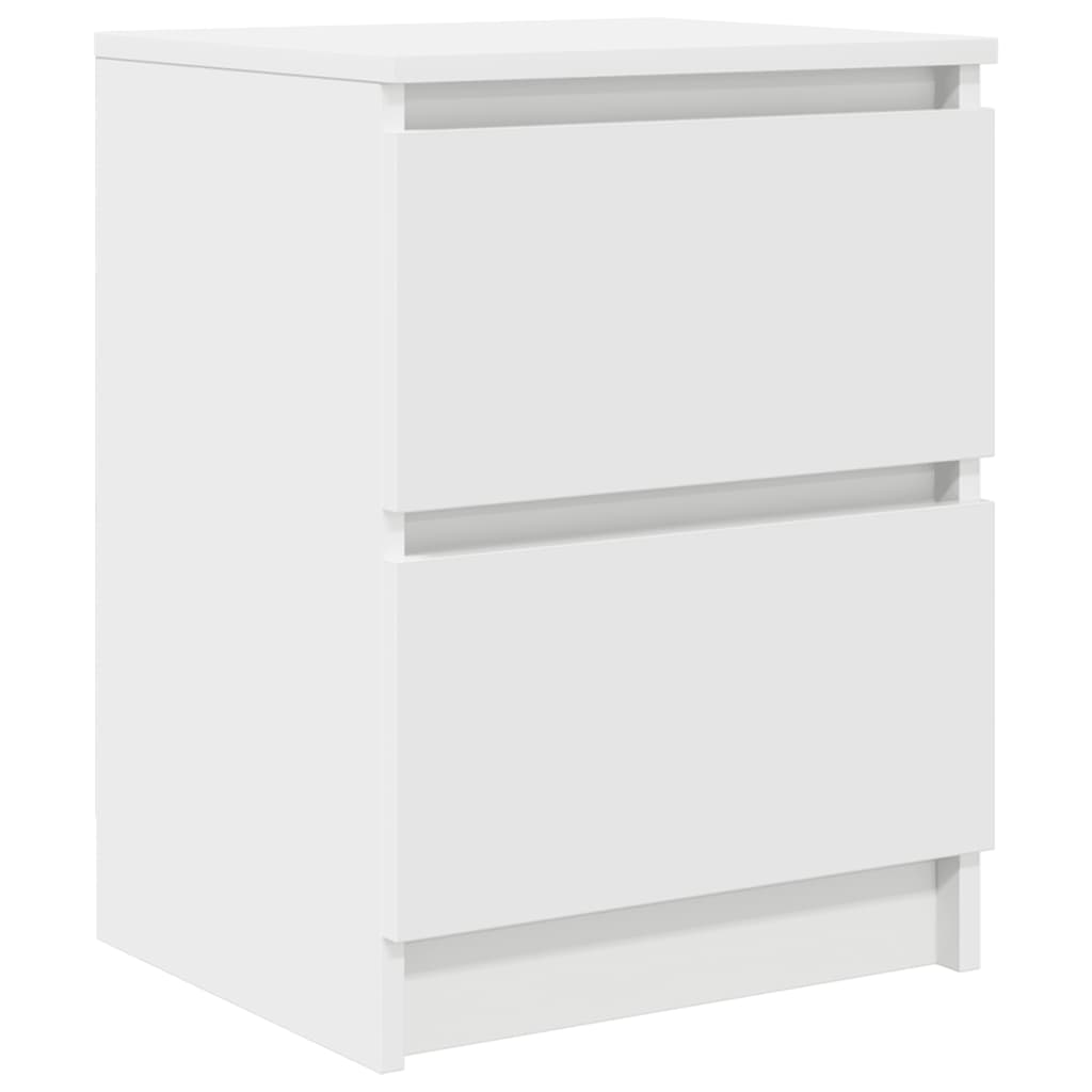 Meuble TV blanc 40x35x54 cm bois d'ingénierie - XIOS