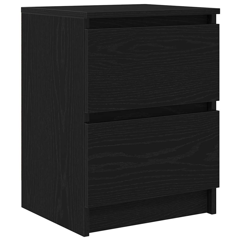 Meuble TV noir 40x35x54 cm bois d'ingénierie - XIOS