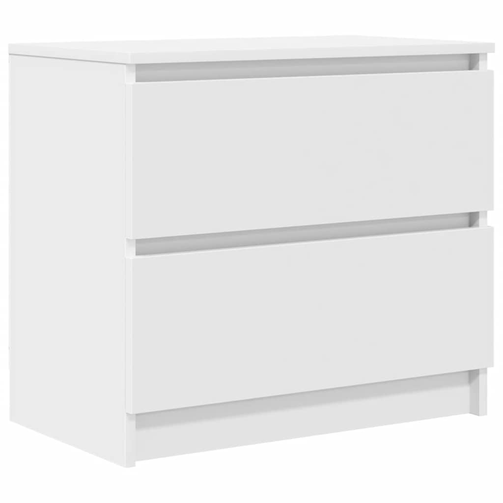 Meuble TV blanc 60x35x54 cm bois d'ingénierie - XIOS