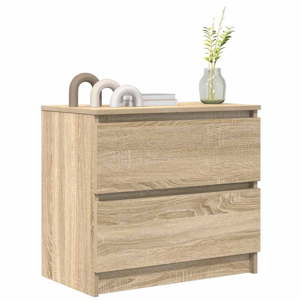 Meuble TV chêne sonoma 60x35x54 cm bois d'ingénierie - XIOS