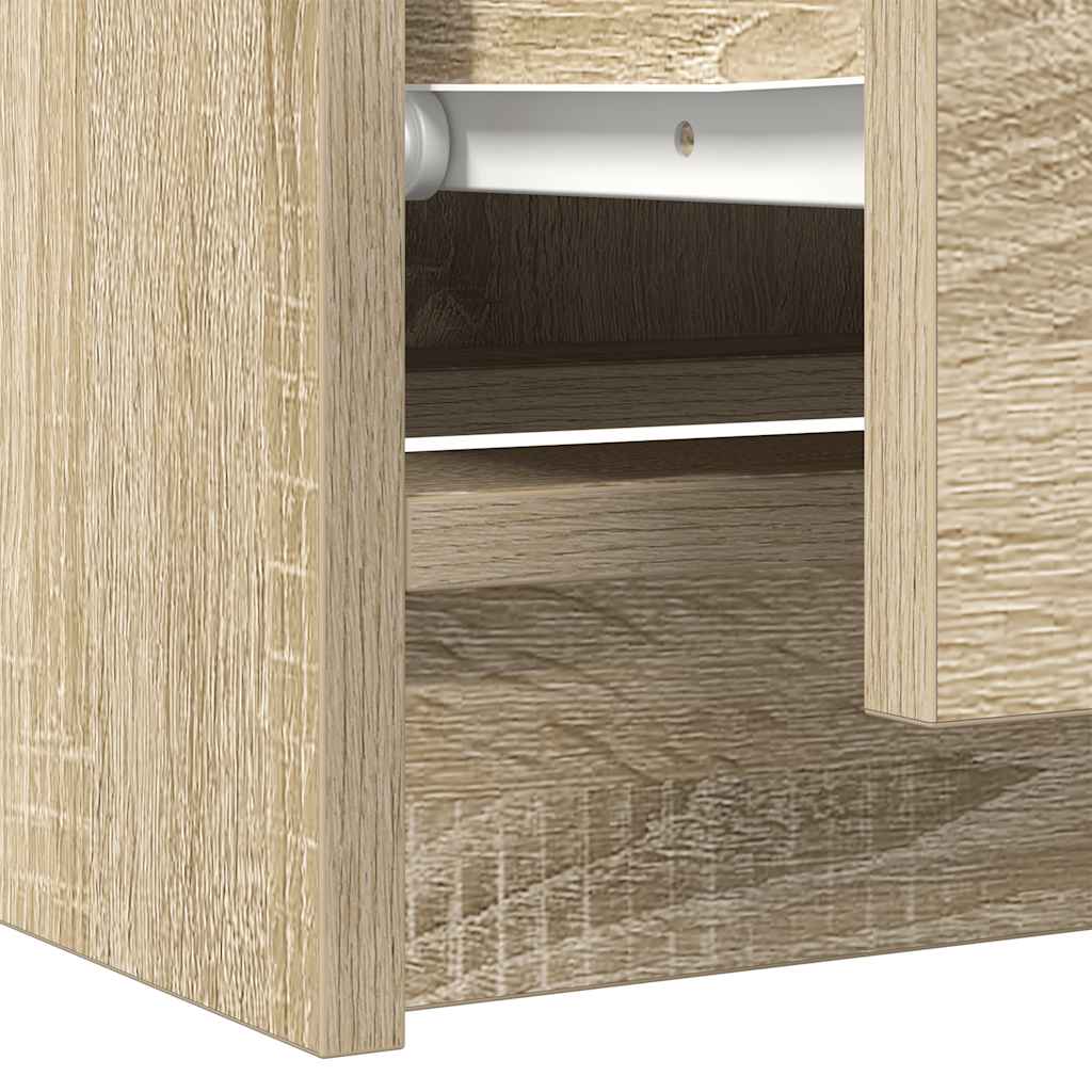 Meuble TV chêne sonoma 60x35x54 cm bois d'ingénierie - XIOS