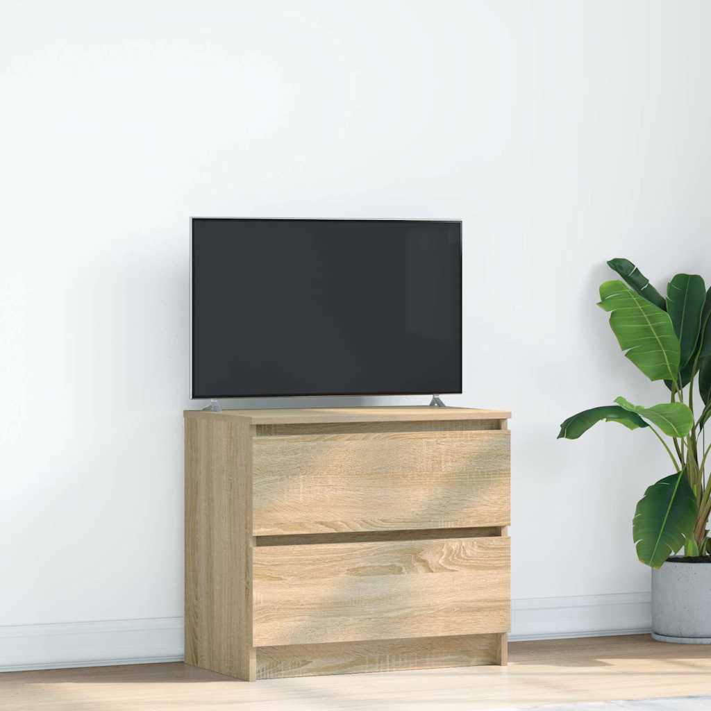 Meuble TV chêne sonoma 60x35x54 cm bois d'ingénierie - XIOS