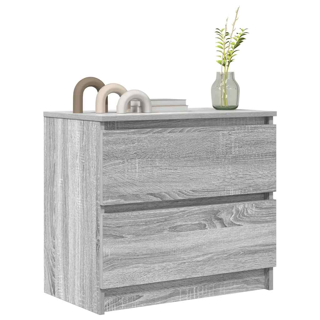 Meuble TV sonoma gris 60x35x54 cm bois d'ingénierie - XIOS