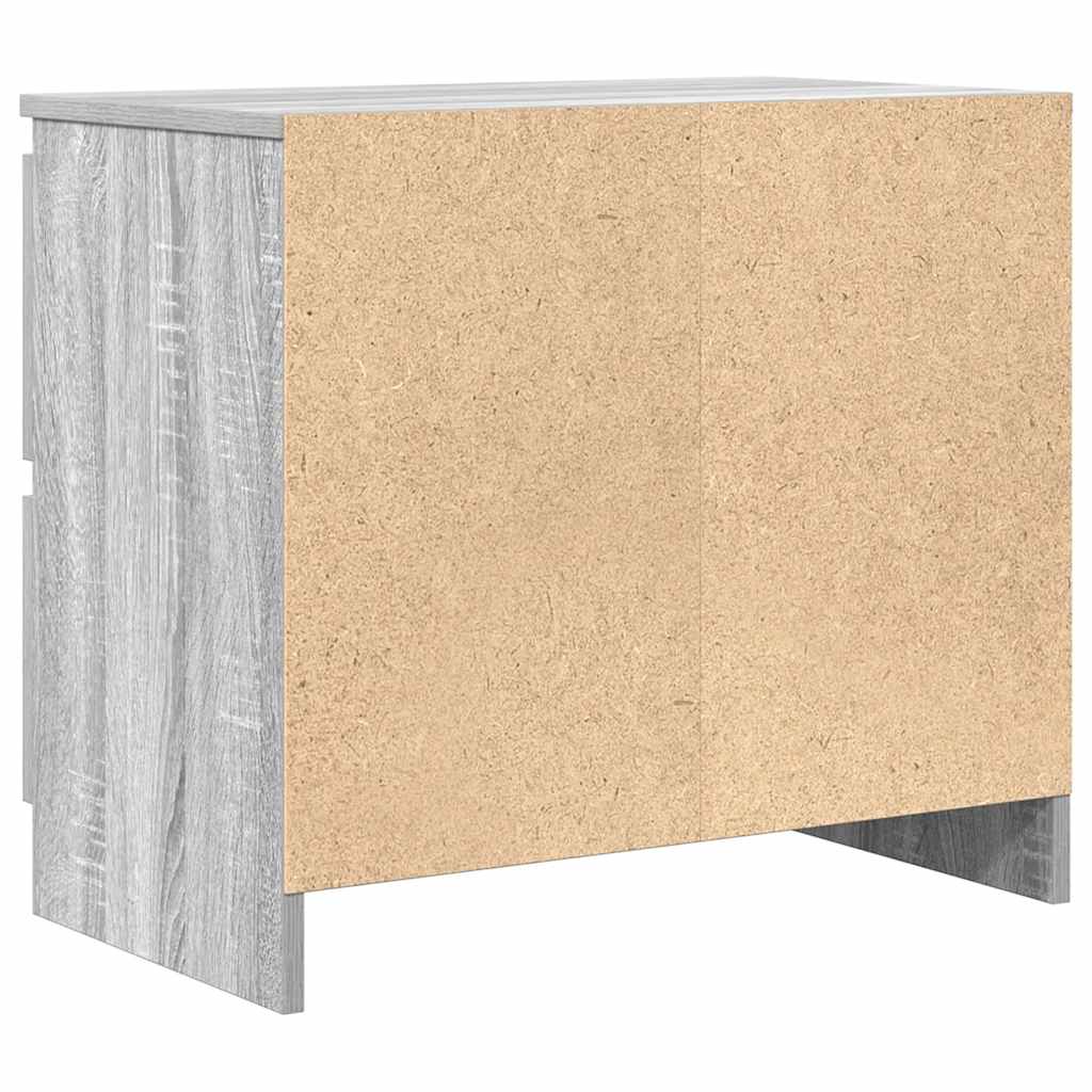 Meuble TV sonoma gris 60x35x54 cm bois d'ingénierie - XIOS
