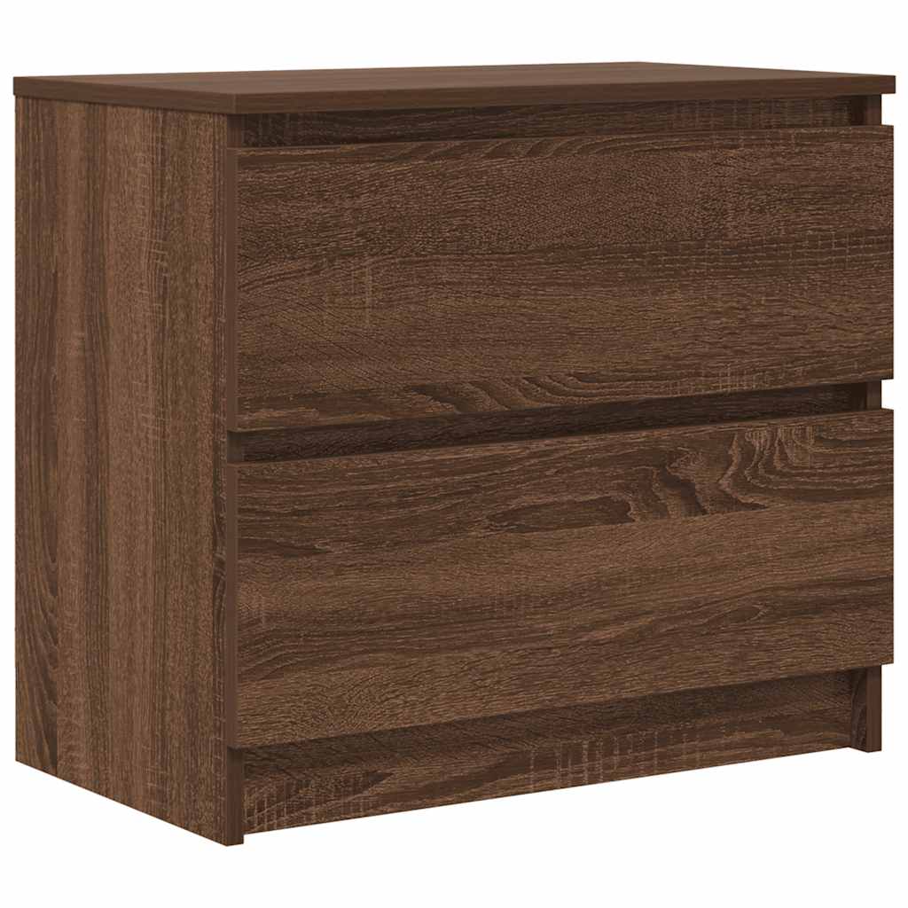 Meuble TV chêne marron 60x35x54 cm bois d'ingénierie - XIOS