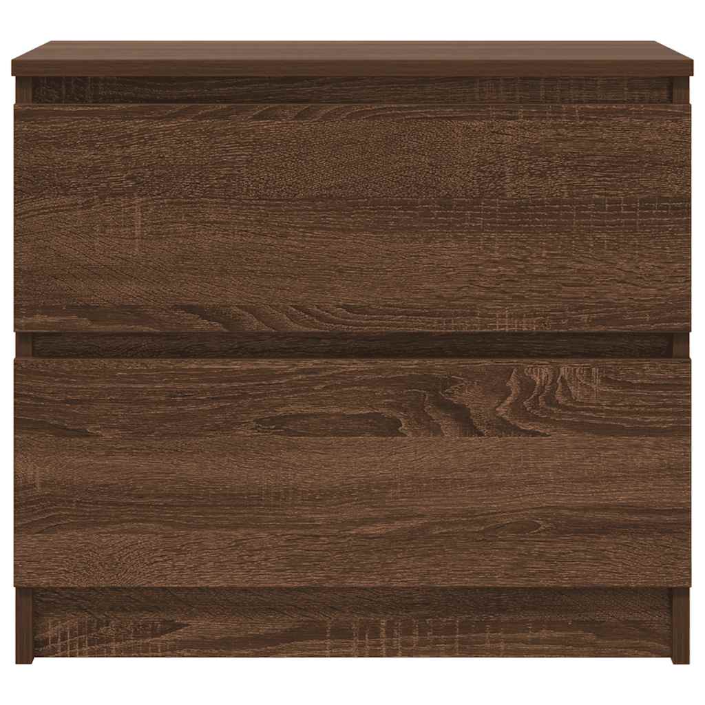 Meuble TV chêne marron 60x35x54 cm bois d'ingénierie - XIOS