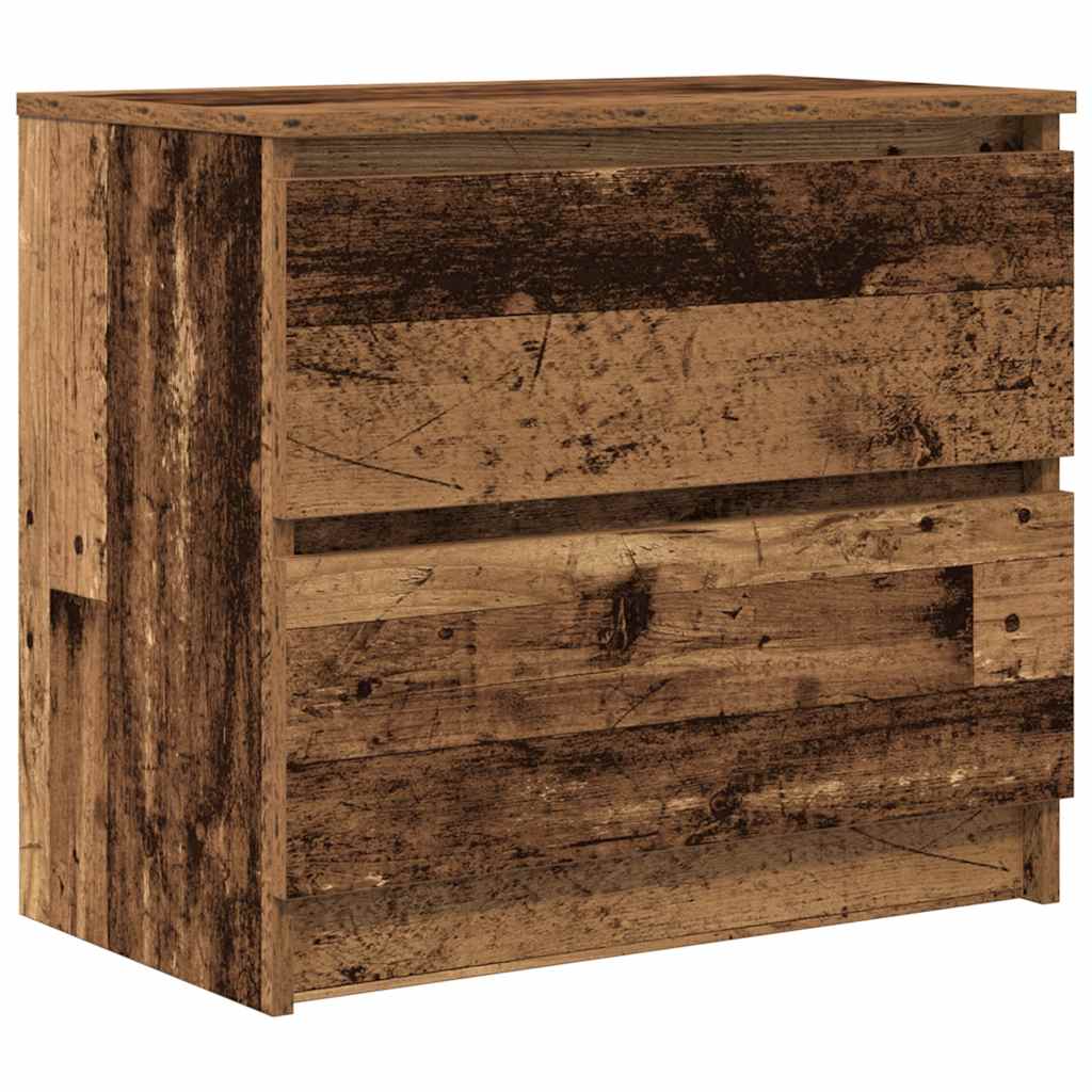 Meuble TV vieux bois 60x35x54 cm bois d'ingénierie - XIOS