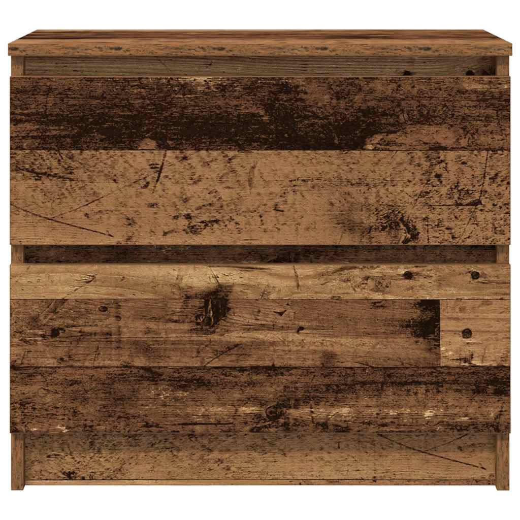 Meuble TV vieux bois 60x35x54 cm bois d'ingénierie - XIOS