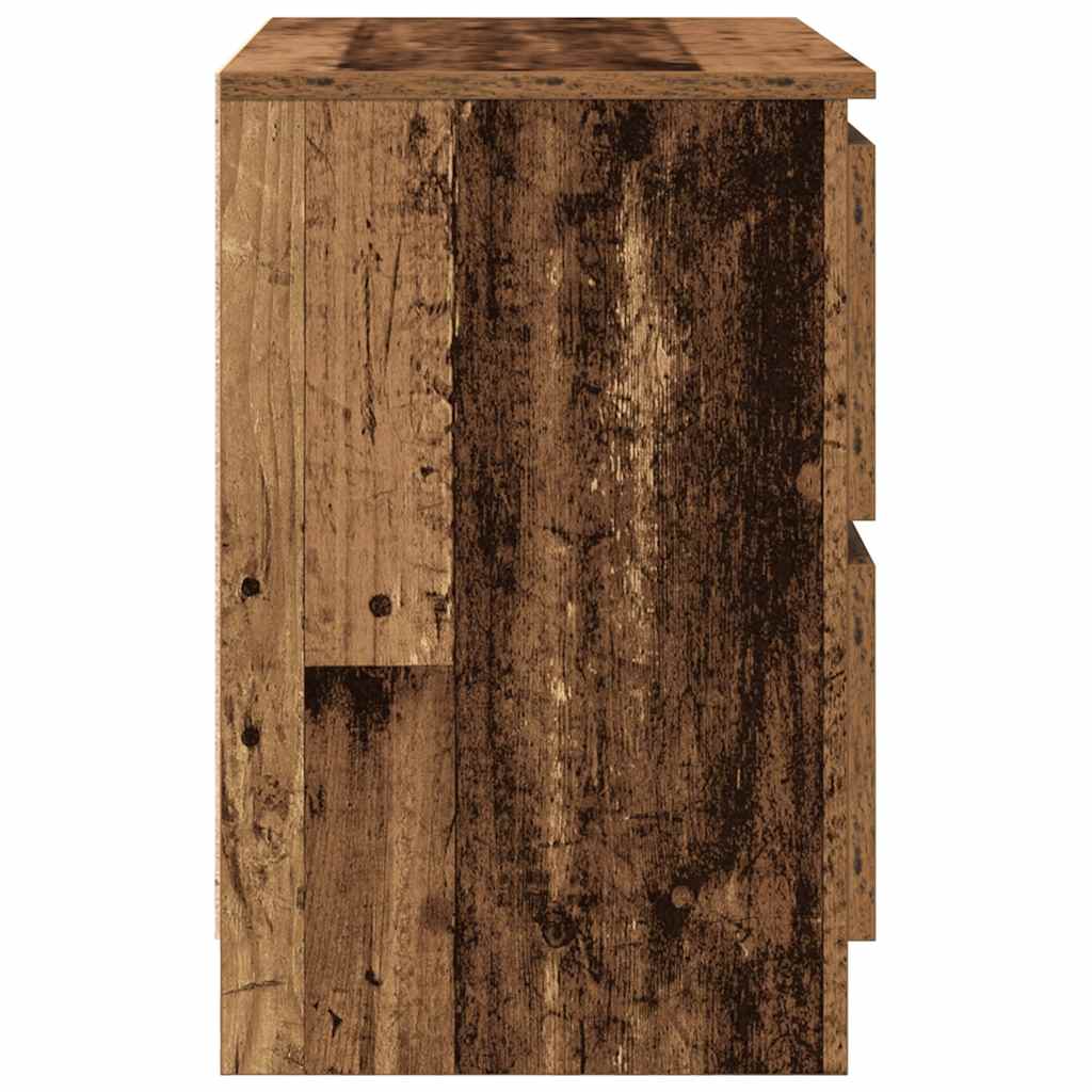 Meuble TV vieux bois 60x35x54 cm bois d'ingénierie - XIOS