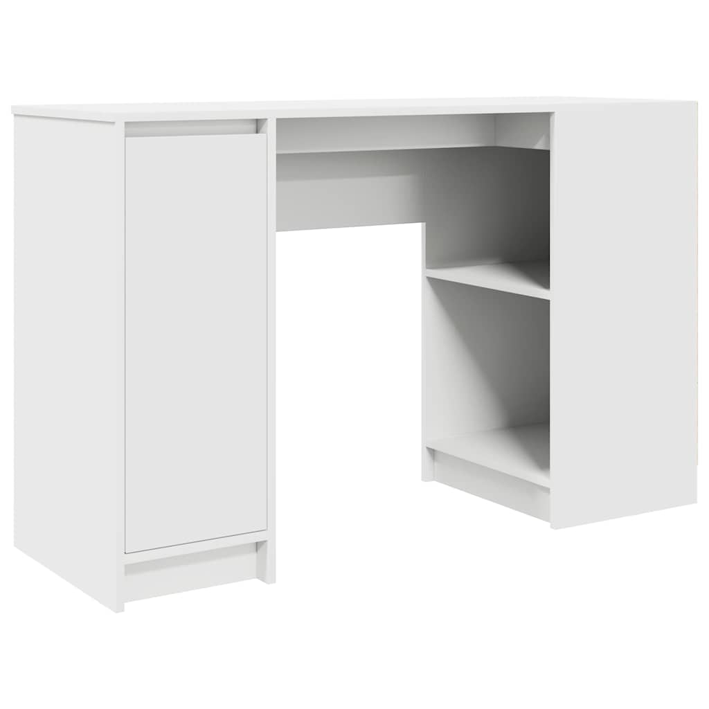 Bureau blanc 120x42x76 cm bois d'ingénierie - XIOS