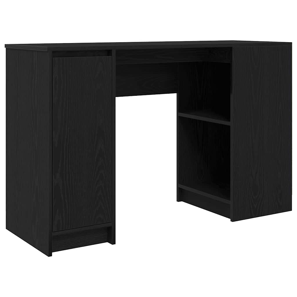 Bureau chêne noir 120x42x76 cm bois d'ingénierie - XIOS