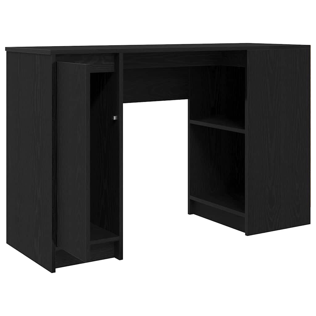 Bureau chêne noir 120x42x76 cm bois d'ingénierie - XIOS