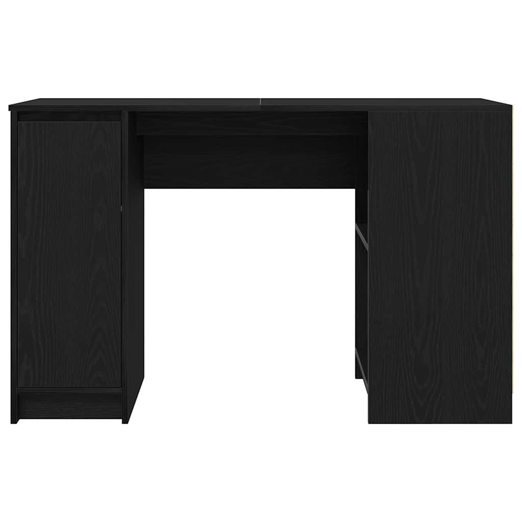 Bureau chêne noir 120x42x76 cm bois d'ingénierie - XIOS