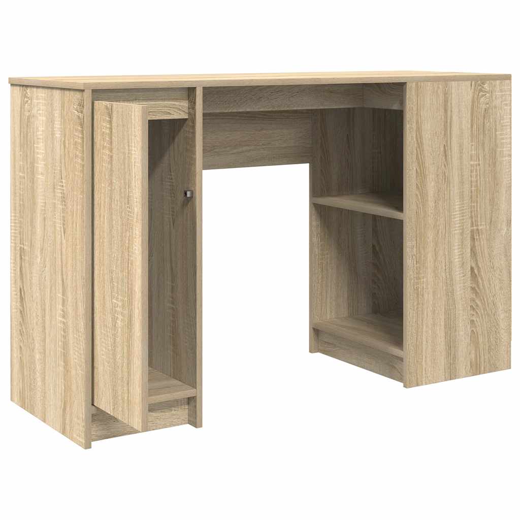 Bureau chêne sonoma 120x42x76 cm bois d'ingénierie - XIOS