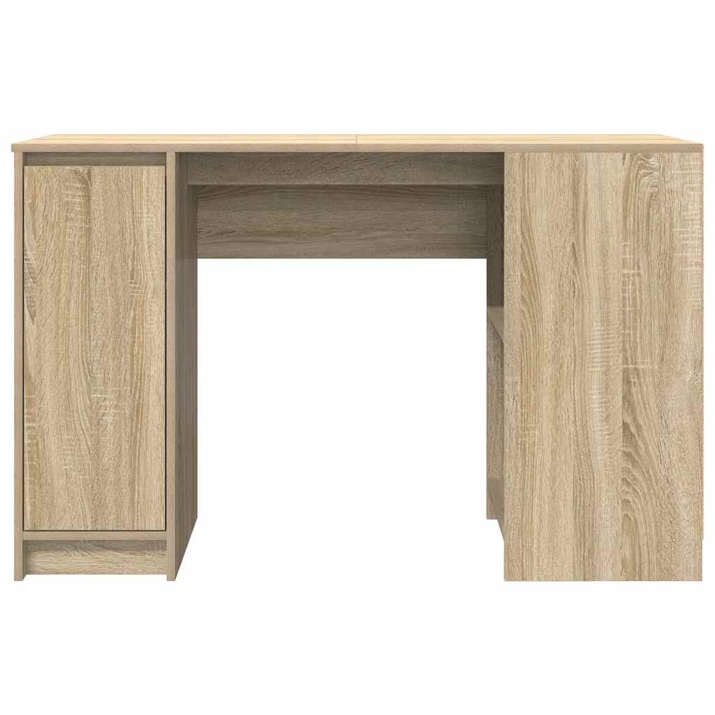 Bureau chêne sonoma 120x42x76 cm bois d'ingénierie - XIOS