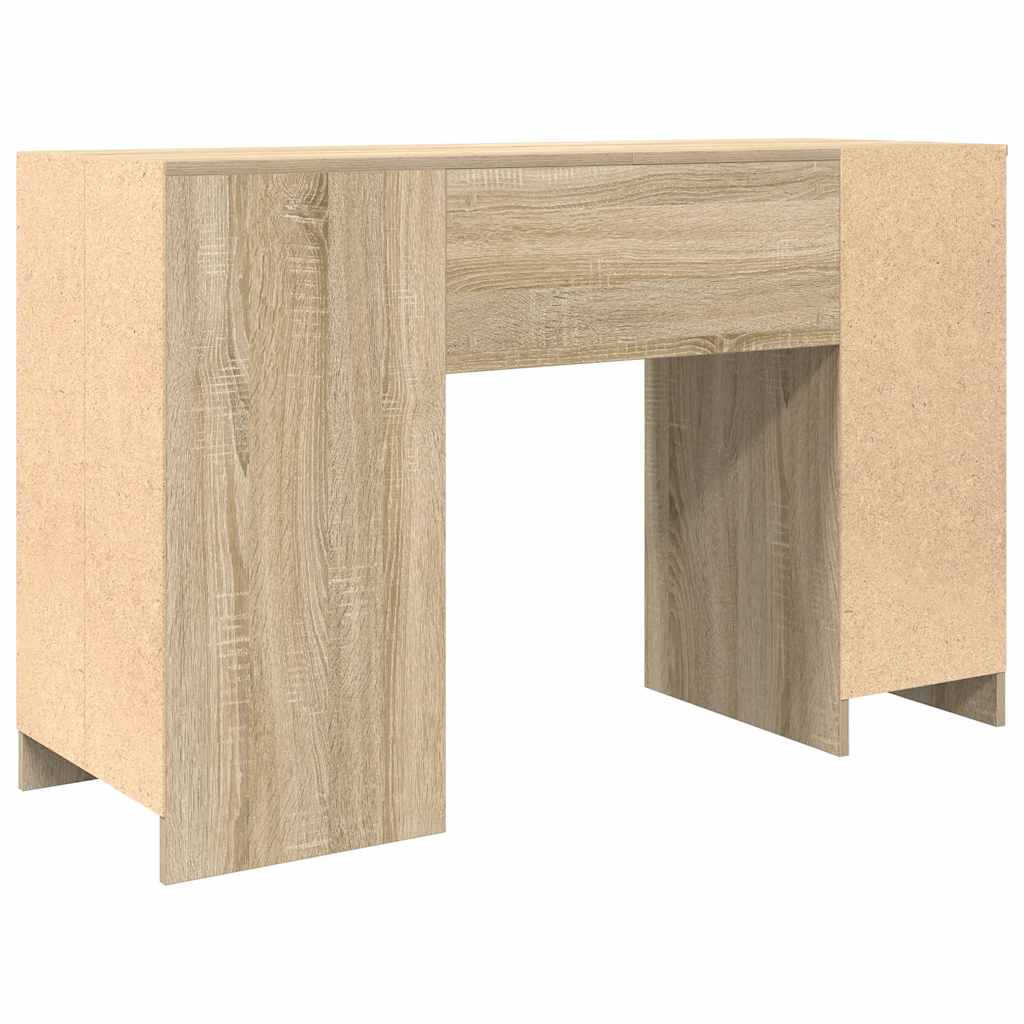 Bureau chêne sonoma 120x42x76 cm bois d'ingénierie - XIOS
