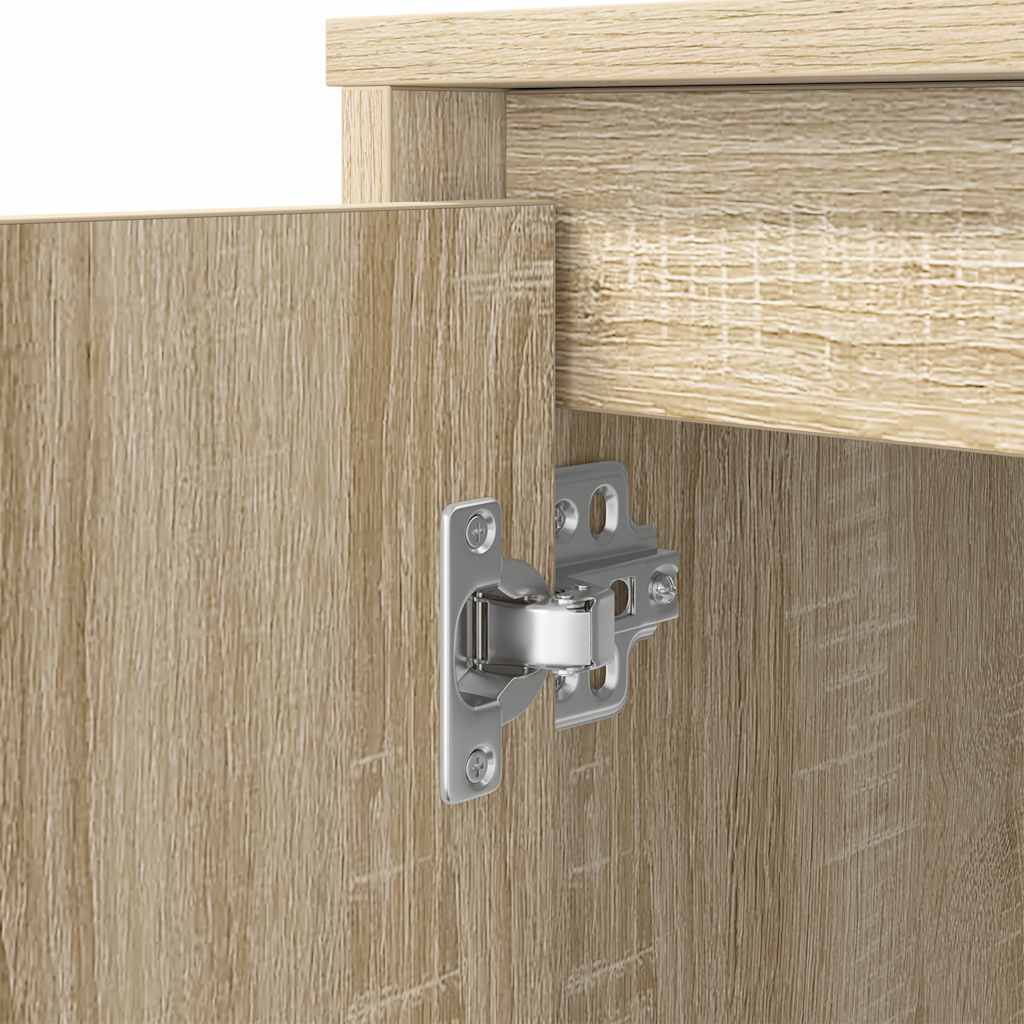 Bureau chêne sonoma 120x42x76 cm bois d'ingénierie - XIOS