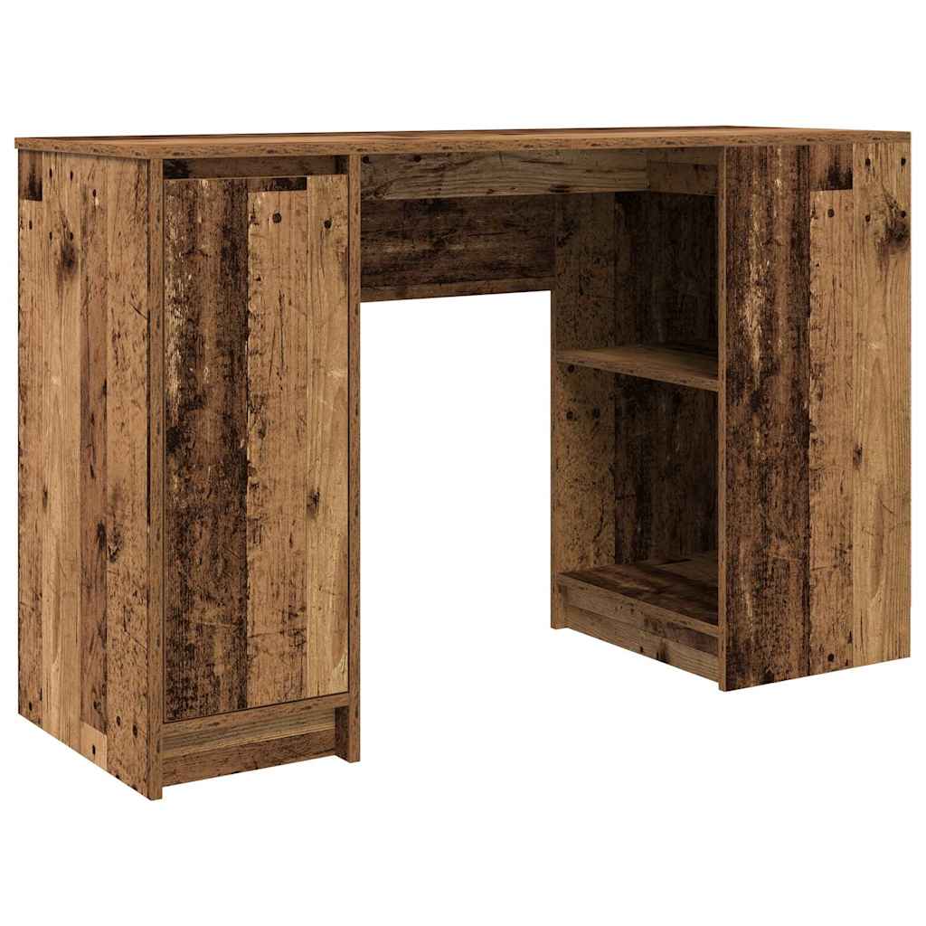 Bureau vieux bois 120x42x76 cm bois d'ingénierie - XIOS
