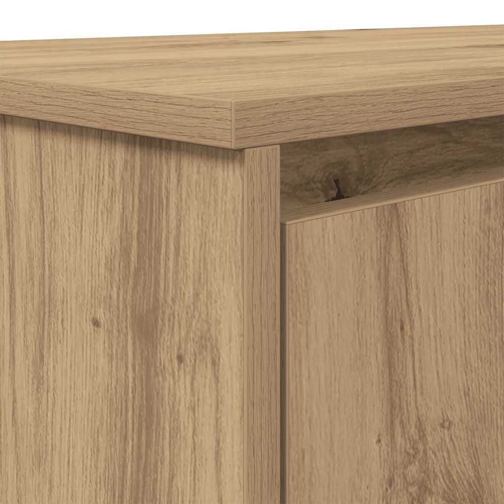Bureau chêne artisanal 120x42x76 cm bois d'ingénierie - XIOS