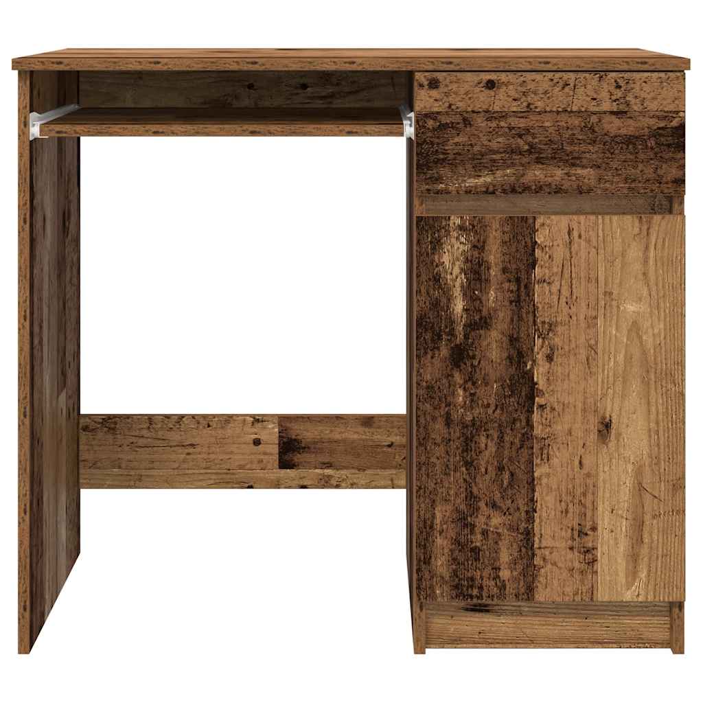 Bureau vieux bois 86x49x76 cm bois d'ingénierie - XIOS