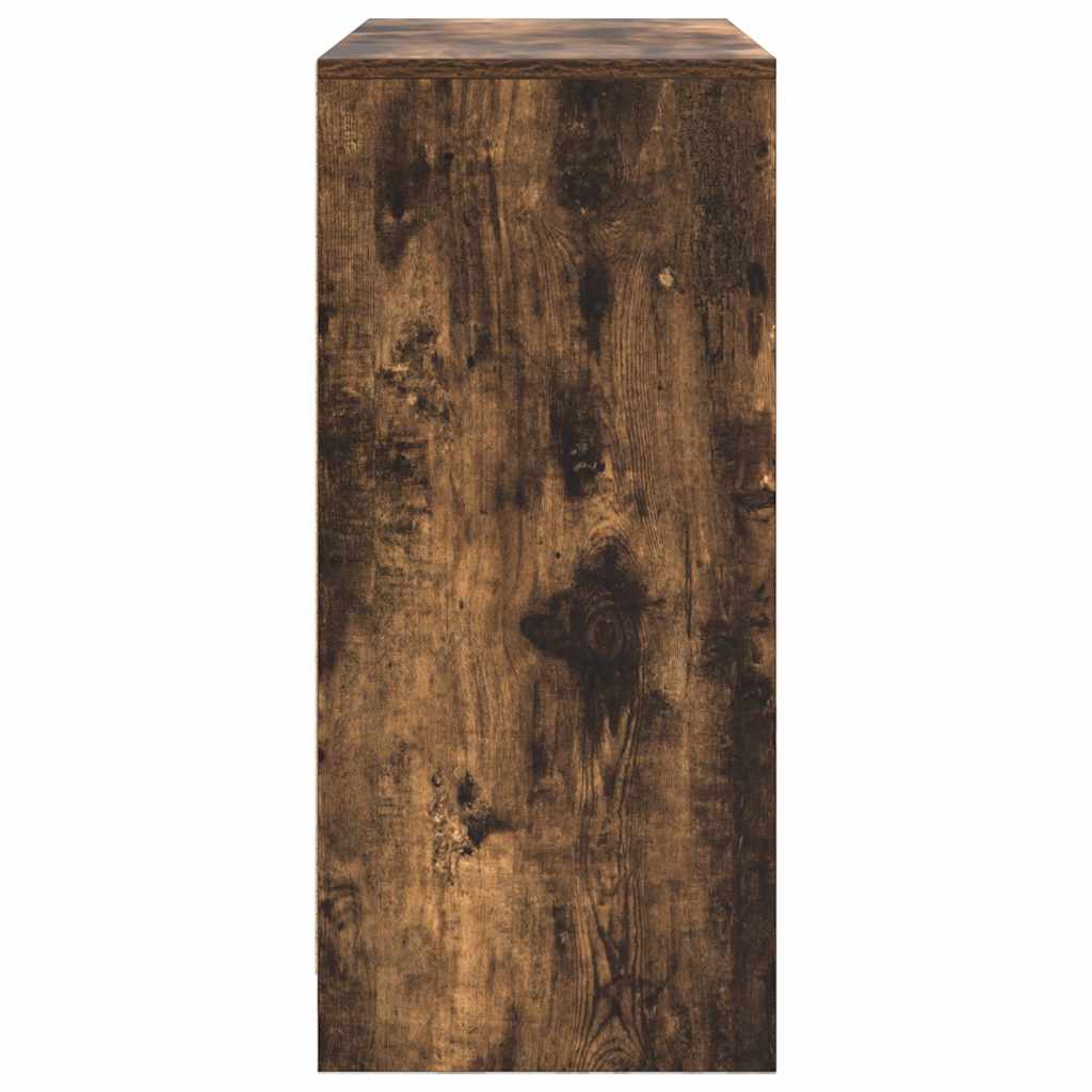 Buffet avec tiroirs et portes chêne fumé 70,5x34x74,5 cm - XIOS