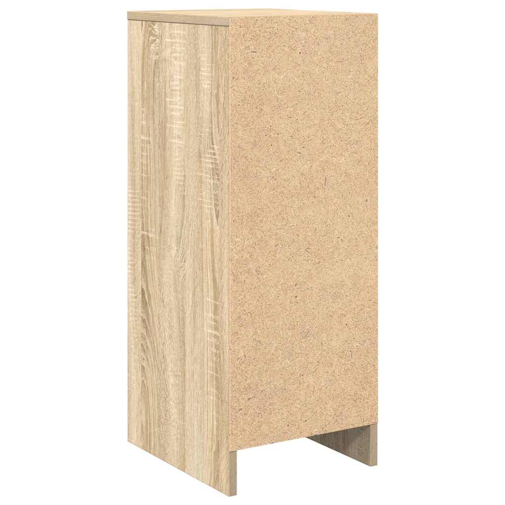 Armoire à chaussures chêne sonoma 29,5x34x76 cm bois ingénierie - XIOS