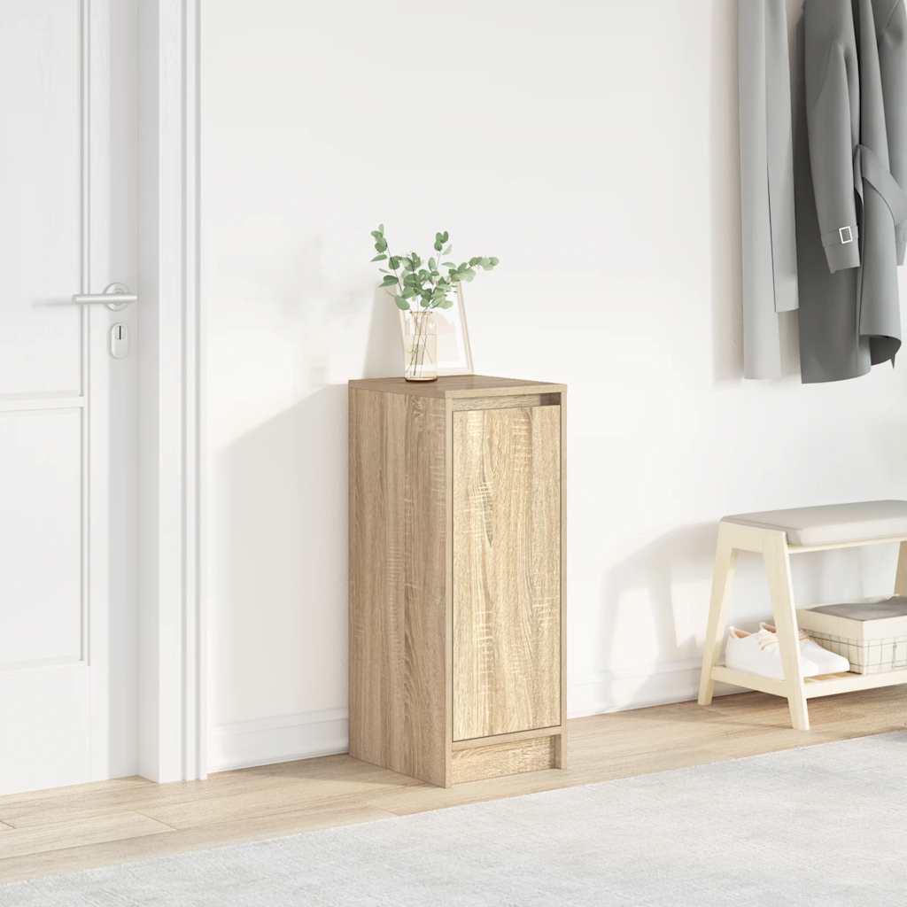 Armoire à chaussures chêne sonoma 29,5x34x76 cm bois ingénierie - XIOS