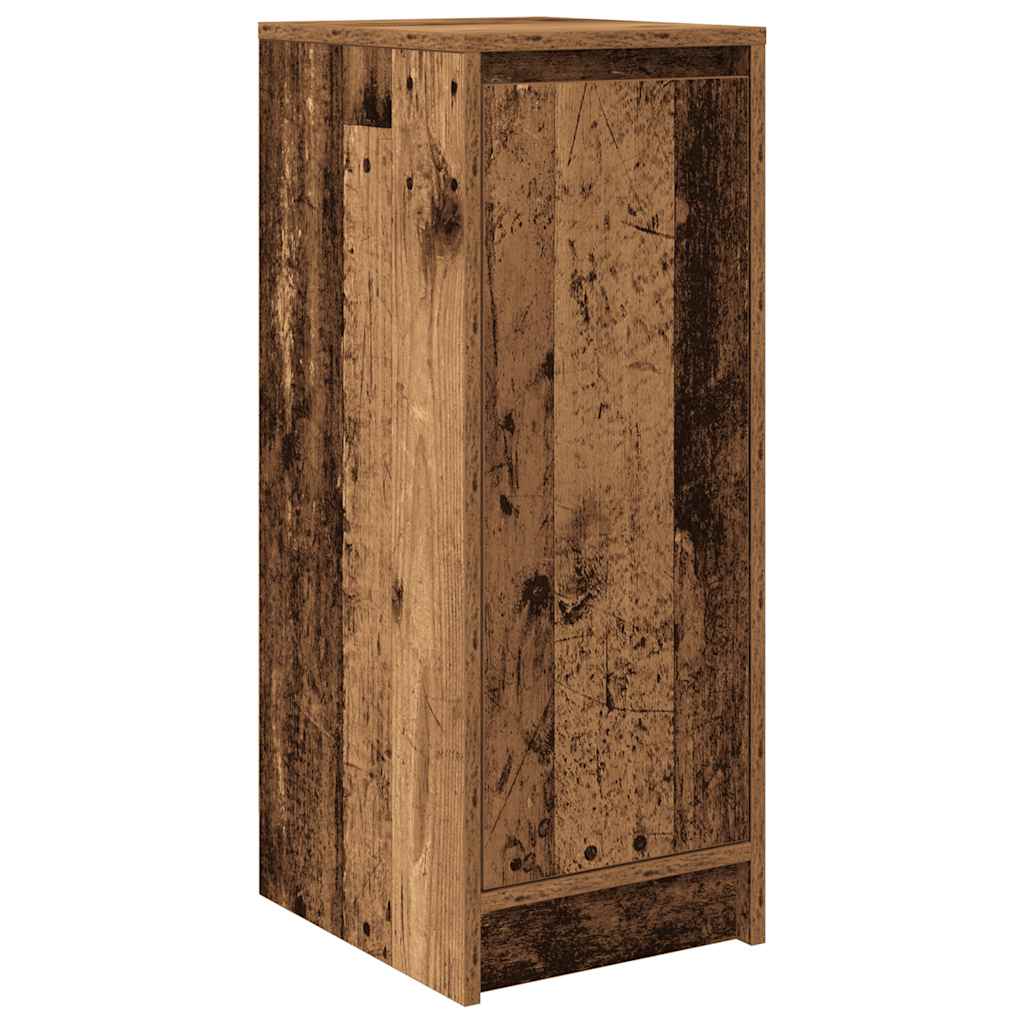 Armoire à chaussures vieux bois 29,5x34x76 cm bois ingénierie - XIOS