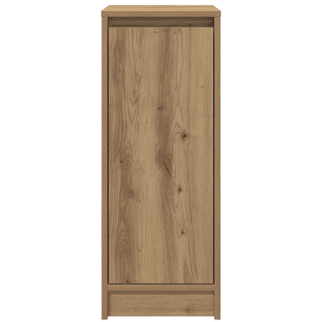 Armoire à chaussures chêne artisanal 29,5x34x76 cm - XIOS