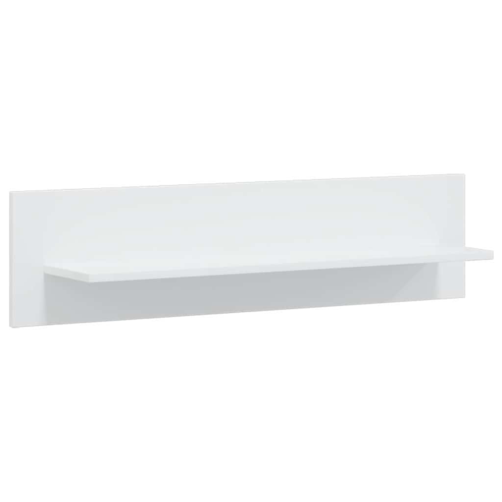 Meubles TV 5 pcs avec lumière LED indigo mat bois d'ingénierie - XIOS
