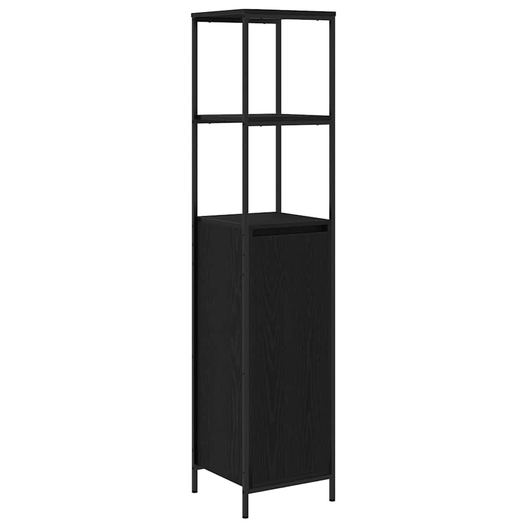 Ensemble de mobilier de salle de bain 5 pc Noir