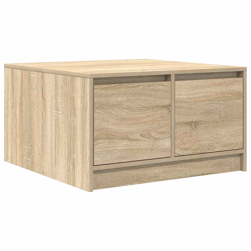 Table basse avec tiroirs chêne sonoma 70,5x70x40 cm - XIOS