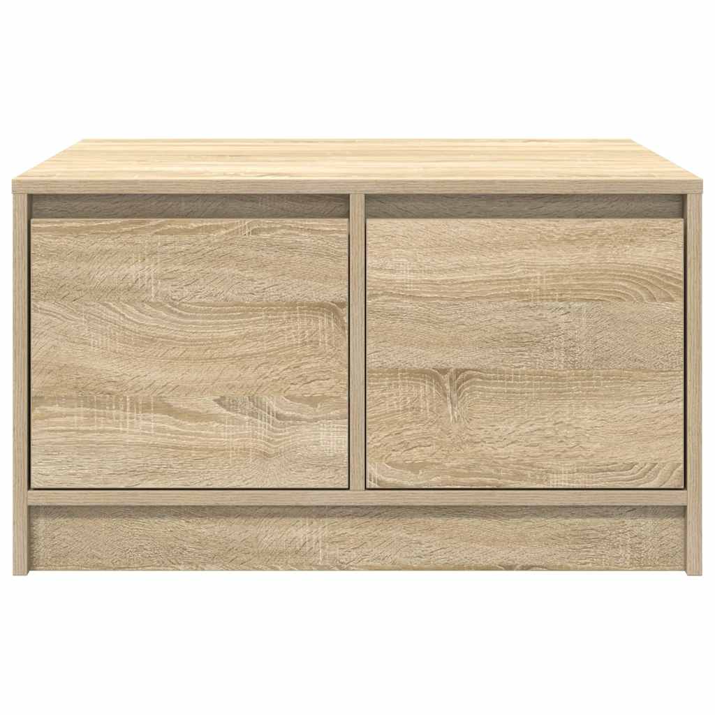 Table basse avec tiroirs chêne sonoma 70,5x70x40 cm - XIOS