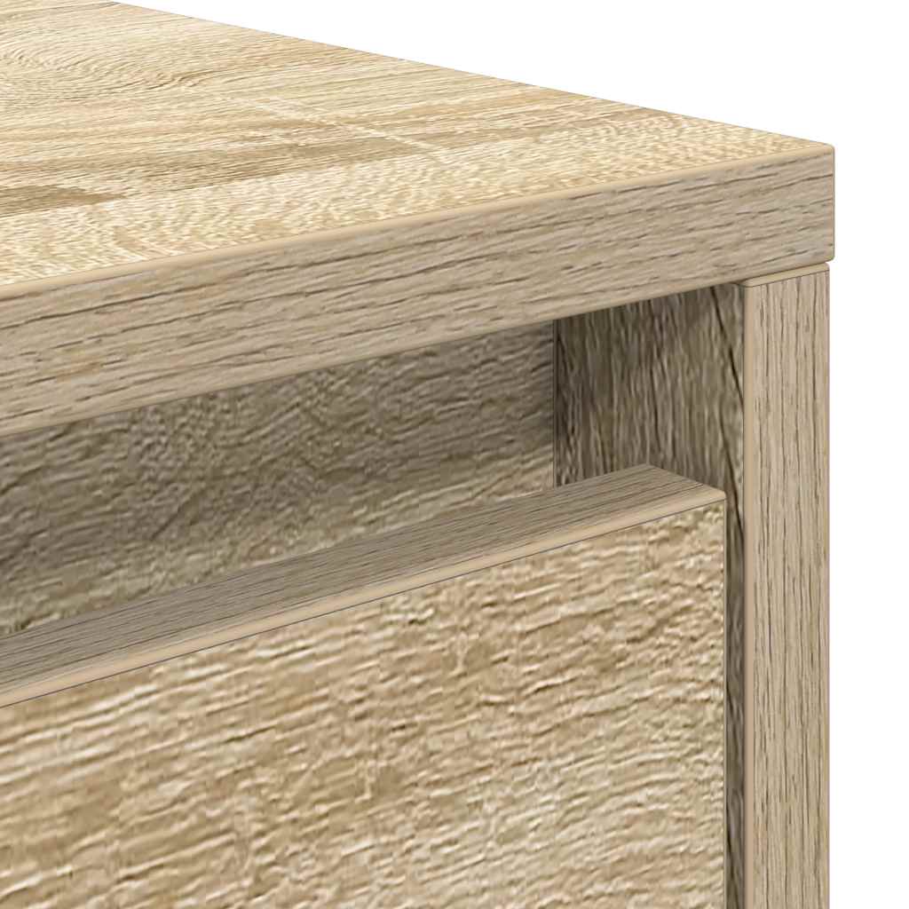 Table basse avec tiroirs chêne sonoma 70,5x70x40 cm - XIOS