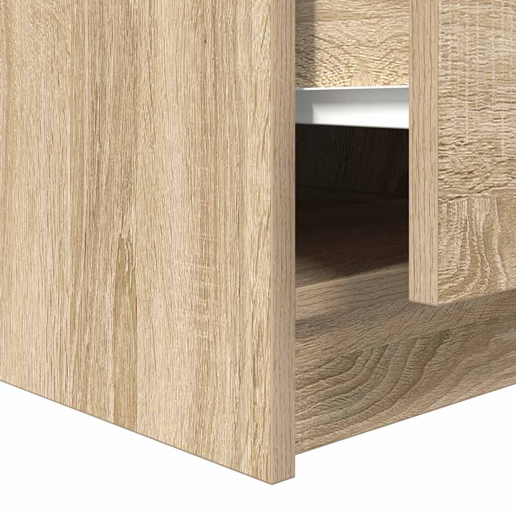 Table basse avec tiroirs chêne sonoma 70,5x70x40 cm - XIOS