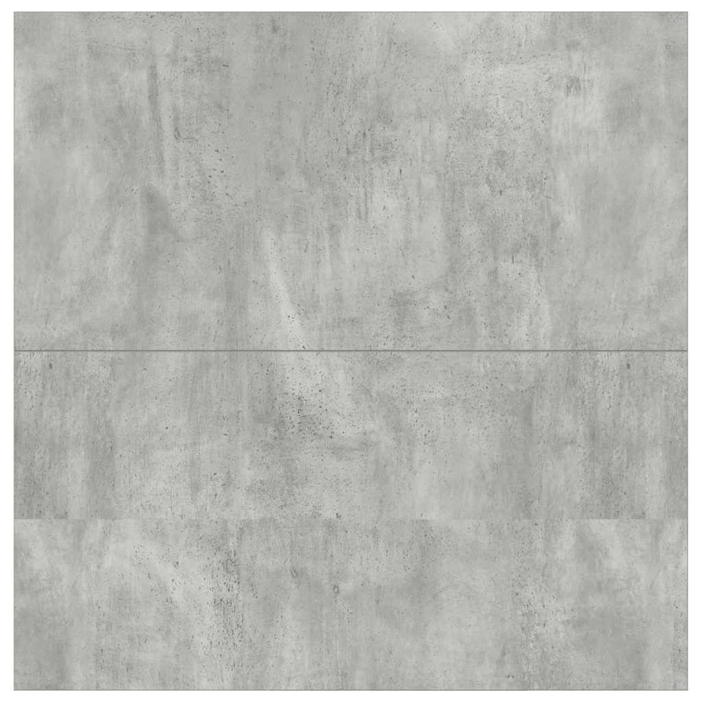 Table basse avec tiroirs gris béton 70,5x70x40 cm - XIOS