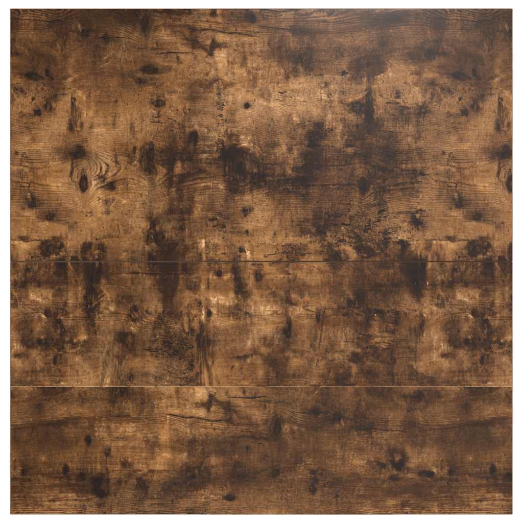 Table basse avec tiroirs chêne fumé 70,5x70x40 cm - XIOS