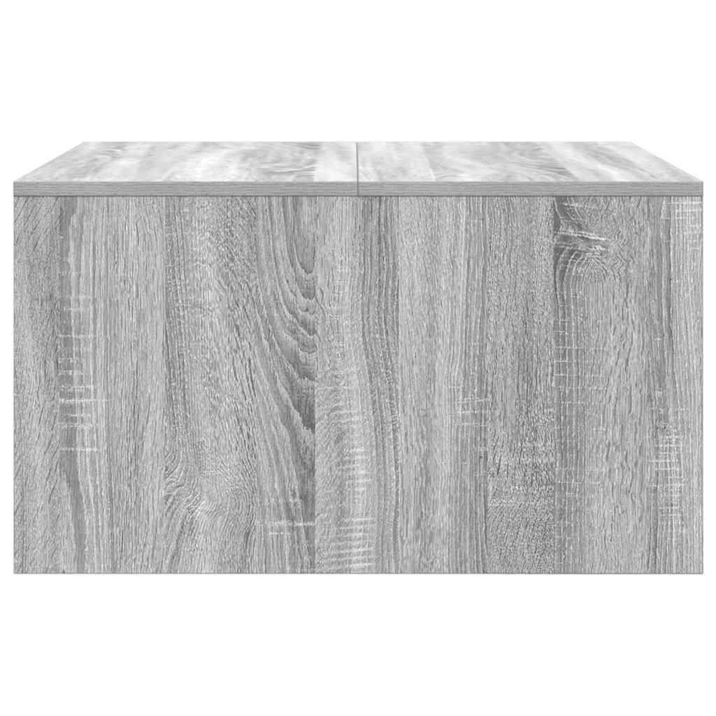 Table basse avec tiroirs sonoma gris 70,5x70x40 cm - XIOS