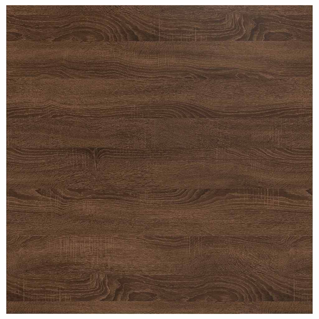 Table basse avec tiroirs chêne marron 70,5x70x40 cm - XIOS