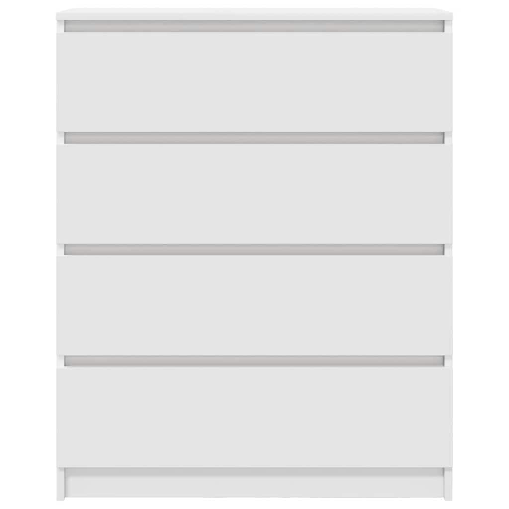 Buffet blanc 80x35x99 cm bois d’ingénierie - XIOS