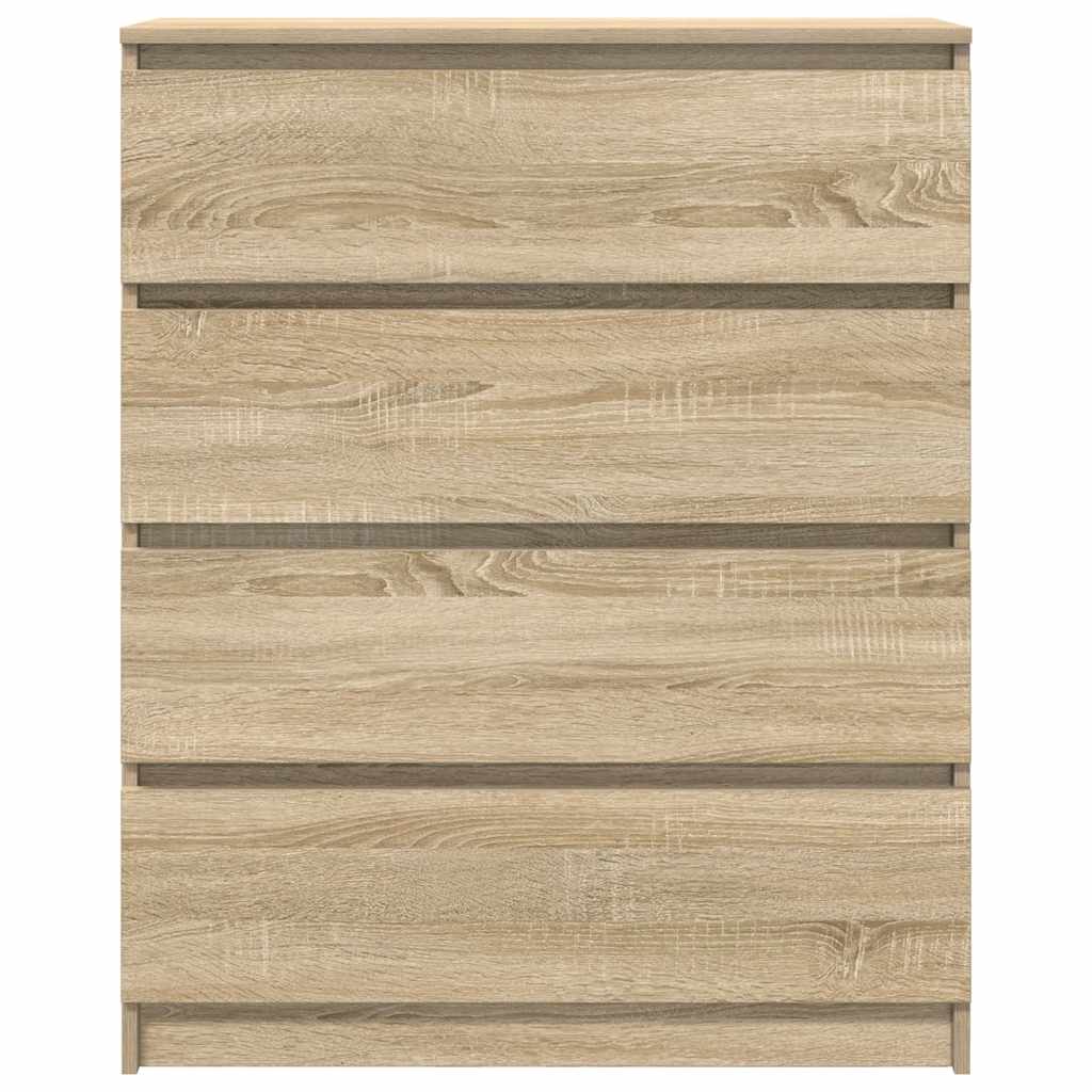 Buffet chêne sonoma 80x35x99 cm bois d'ingénierie - XIOS