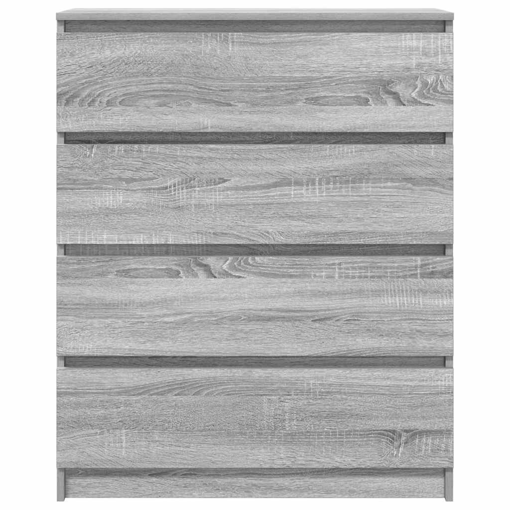 Buffet sonoma gris 80x35x99 cm bois d'ingénierie - XIOS