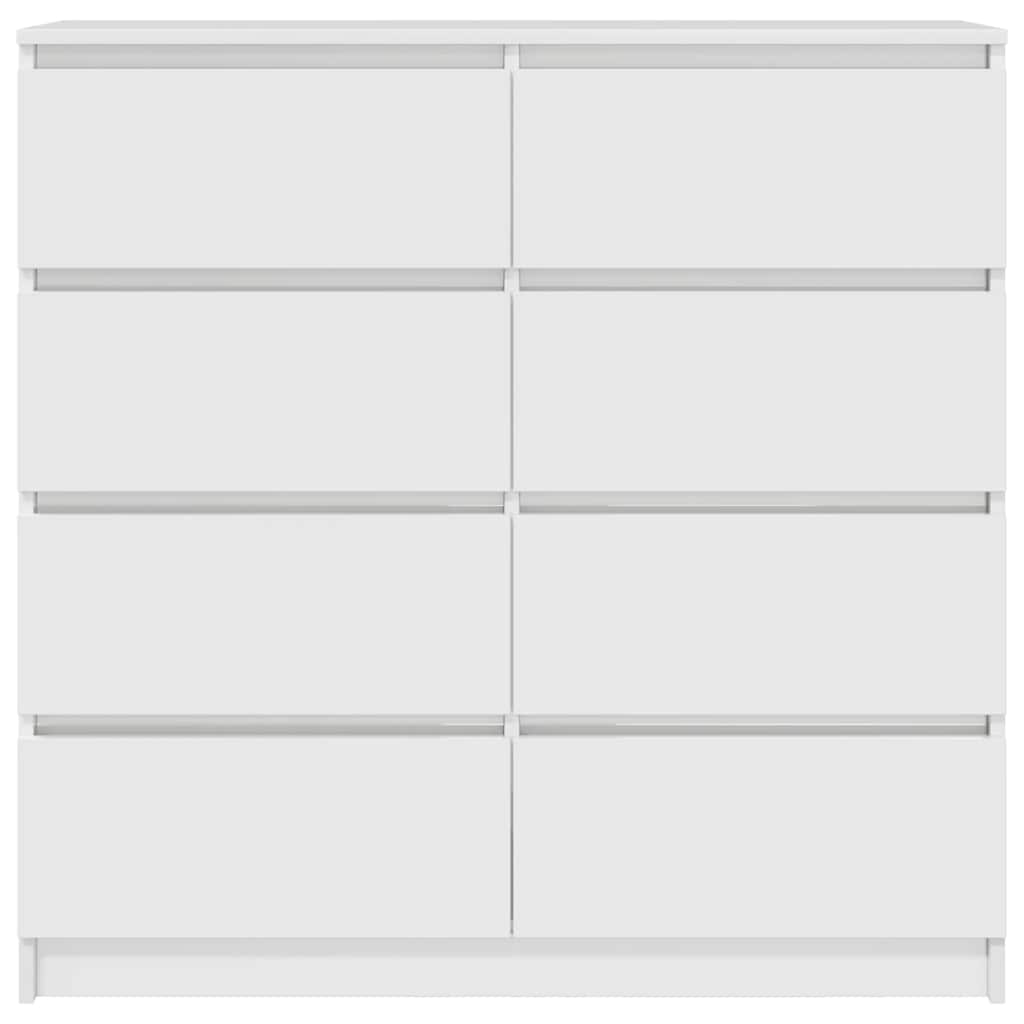 Buffet blanc 100x35x99 cm bois d'ingénierie - XIOS