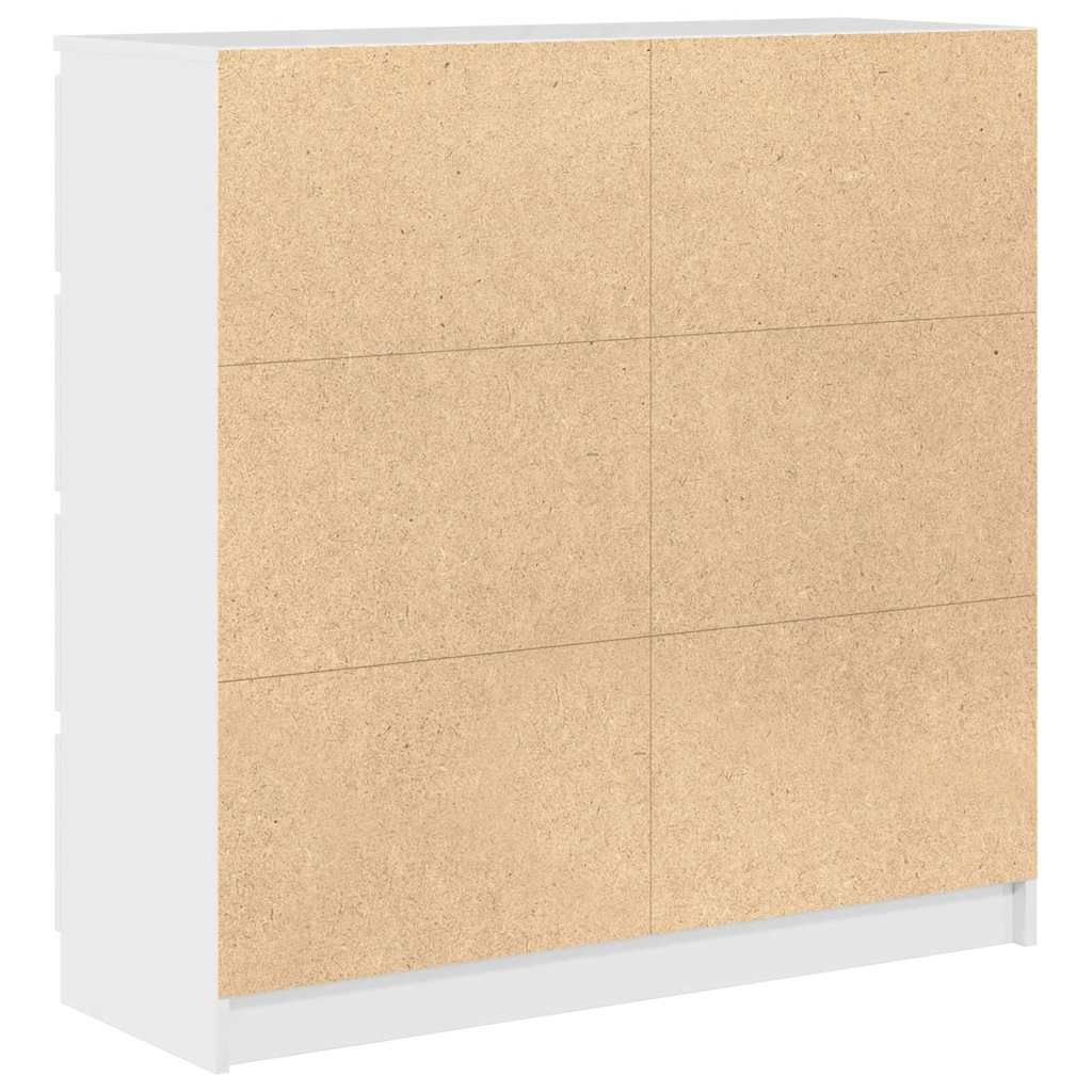 Buffet blanc 100x35x99 cm bois d'ingénierie - XIOS