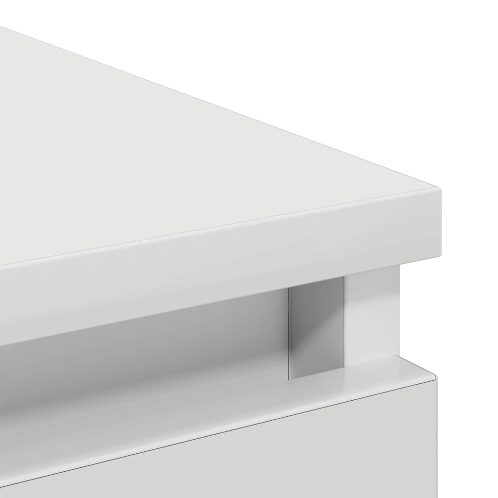 Buffet blanc 100x35x99 cm bois d'ingénierie - XIOS