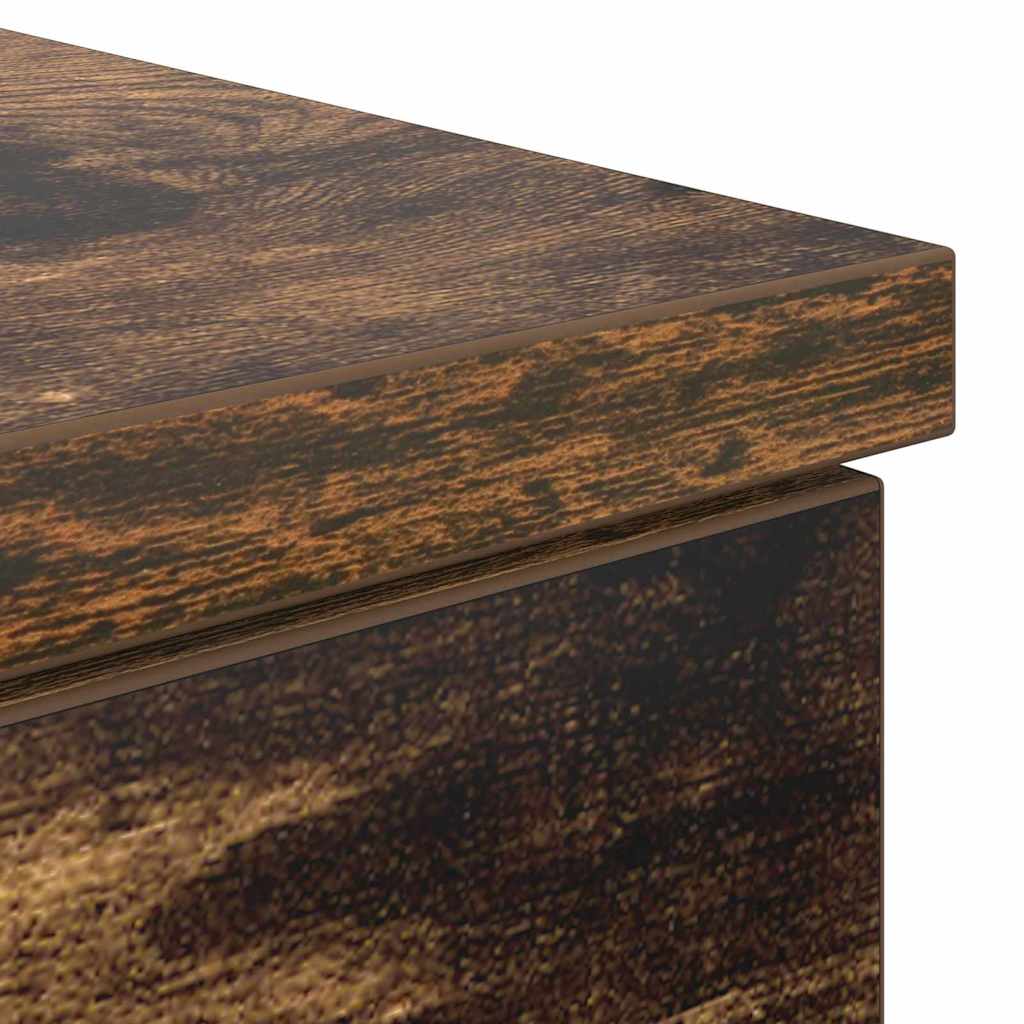 Bureau Chêne fumé Bois d'ingénierie 140 x 49 x 76 cm