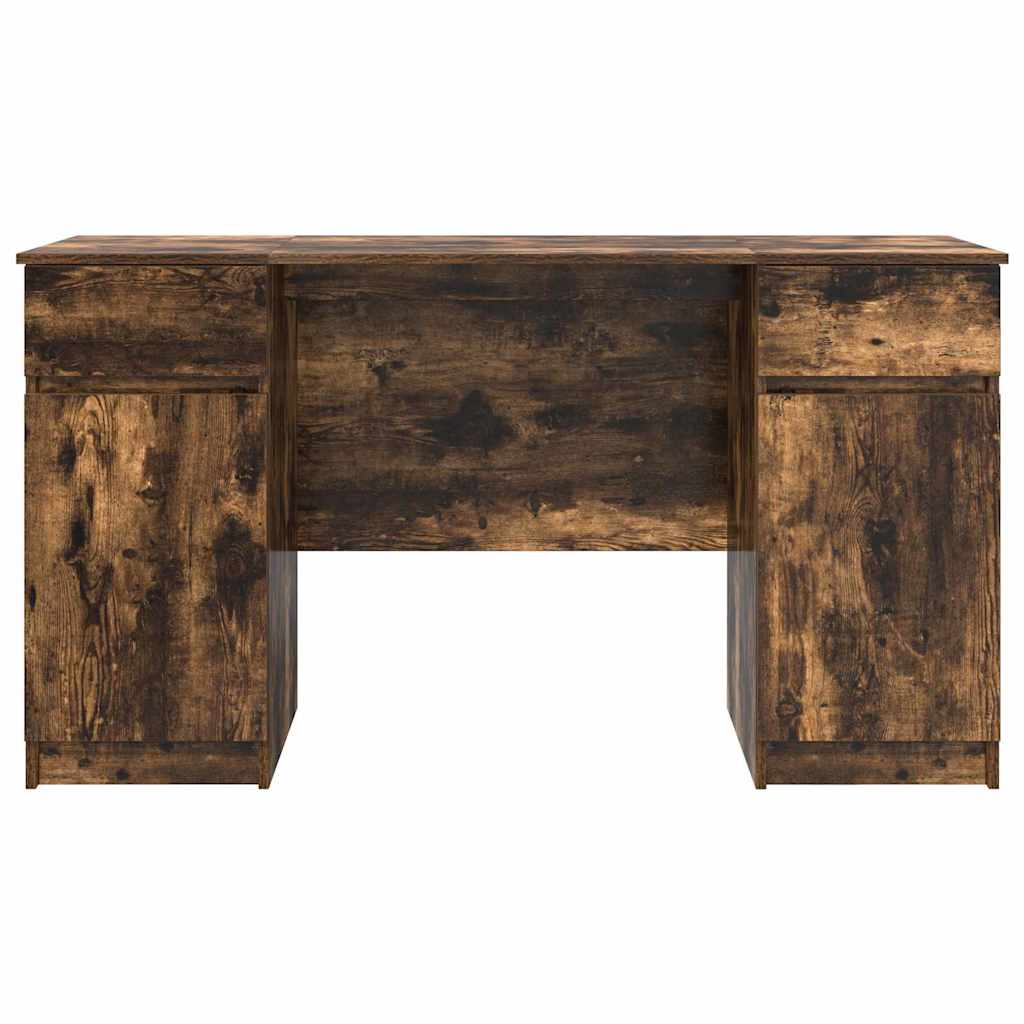 Bureau Chêne fumé Bois d'ingénierie 140 x 49 x 76 cm
