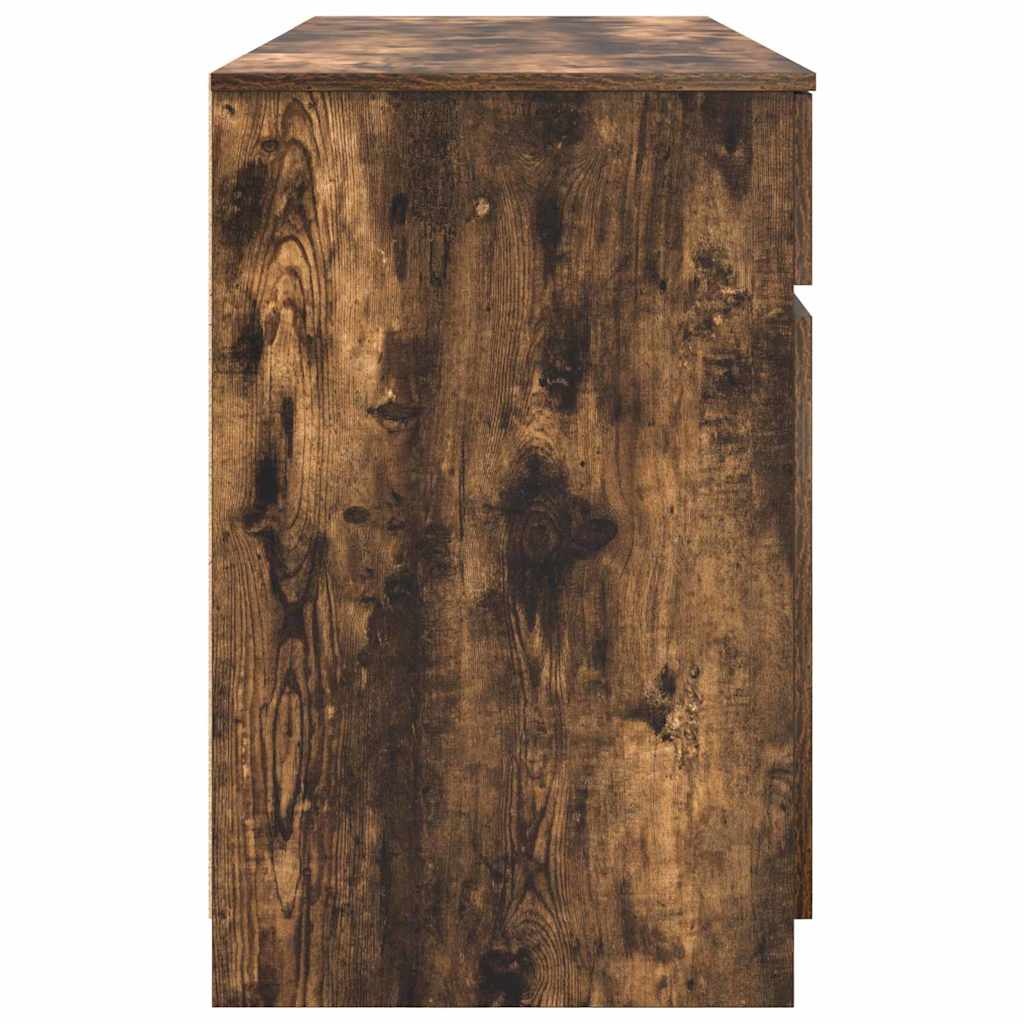 Bureau Chêne fumé Bois d'ingénierie 140 x 49 x 76 cm