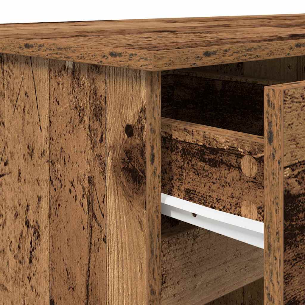 Bureau Bois ancien Bois d'ingénierie 140 x 49 x 76 cm