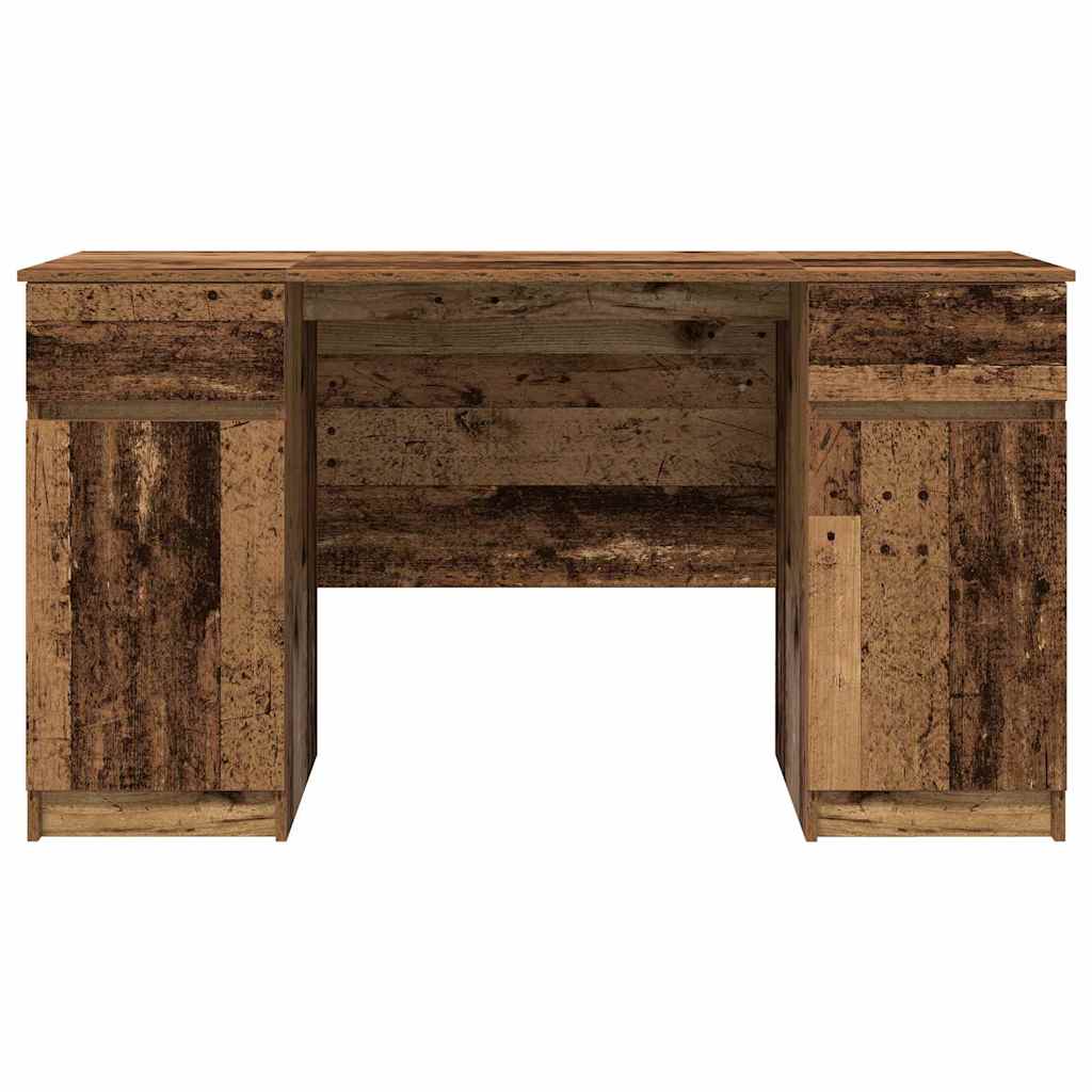 Bureau Bois ancien Bois d'ingénierie 140 x 49 x 76 cm